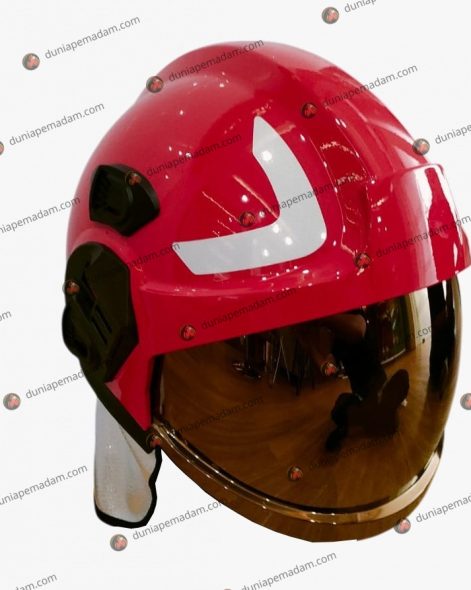 HELM PEMADAM TIPE FULL-HEAD, EN-443, OFI FH-105, c/w 2-VISOR - Image 4