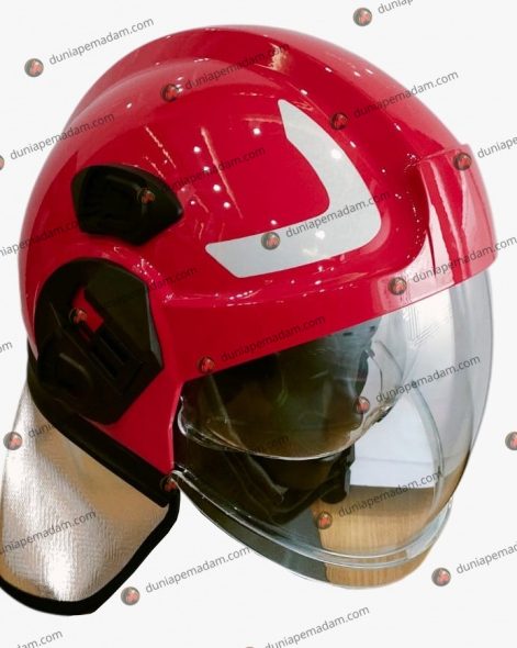 HELM PEMADAM TIPE FULL-HEAD, EN-443, OFI FH-105, c/w 2-VISOR - Image 9