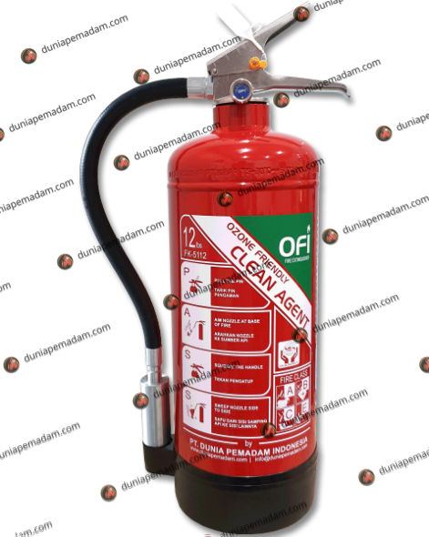 Ozone Friendly Clean Agent Fire Extinguisher - Image 2