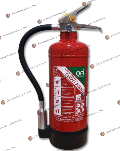 Ozone Friendly Clean Agent Fire Extinguisher