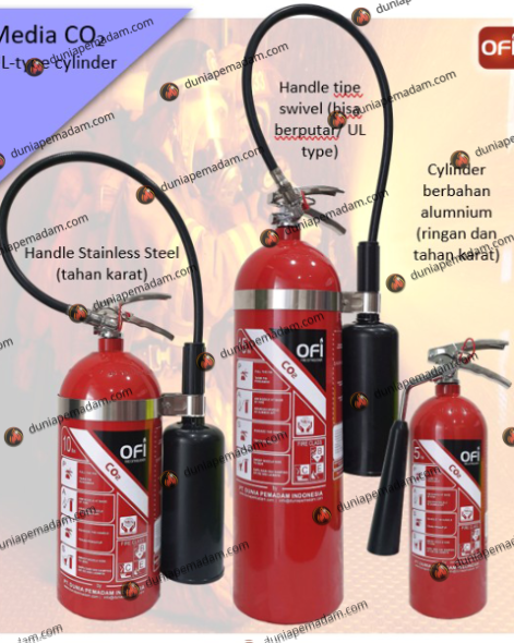 OFI CO2 5Lbs Fire Extinguisher - Image 2