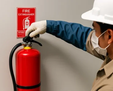 syarat pemasangan alat pemadam api ringan